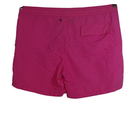 Vtg Y2K Polo Ralph Lauren Pink Swim Trunks Shorts Men Size M Mesh Lining FLAW - Picture 5 of 13